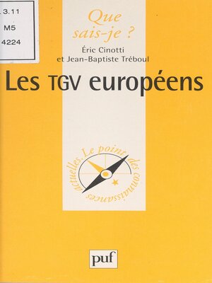 cover image of Les TGV européens